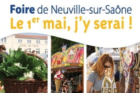La Foire du 1er mai à Neuville-sur-Saône !