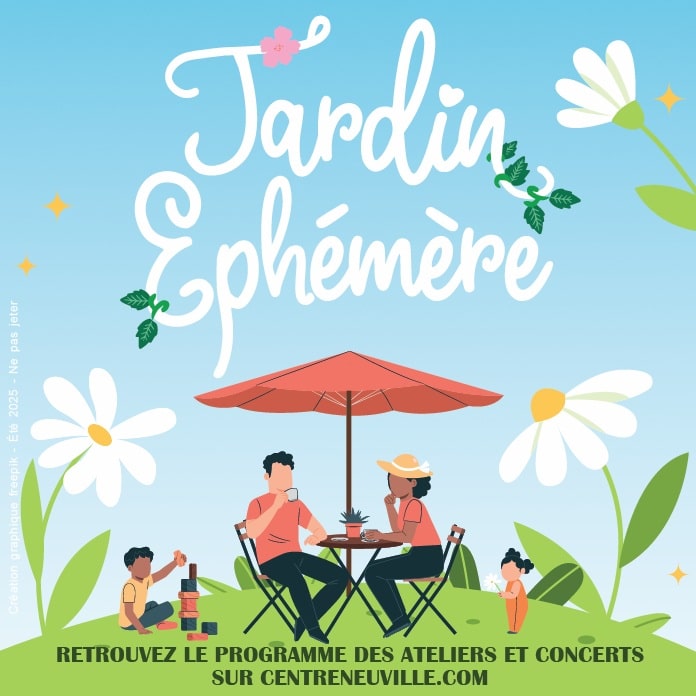 Le retour du Jardin éphémère !