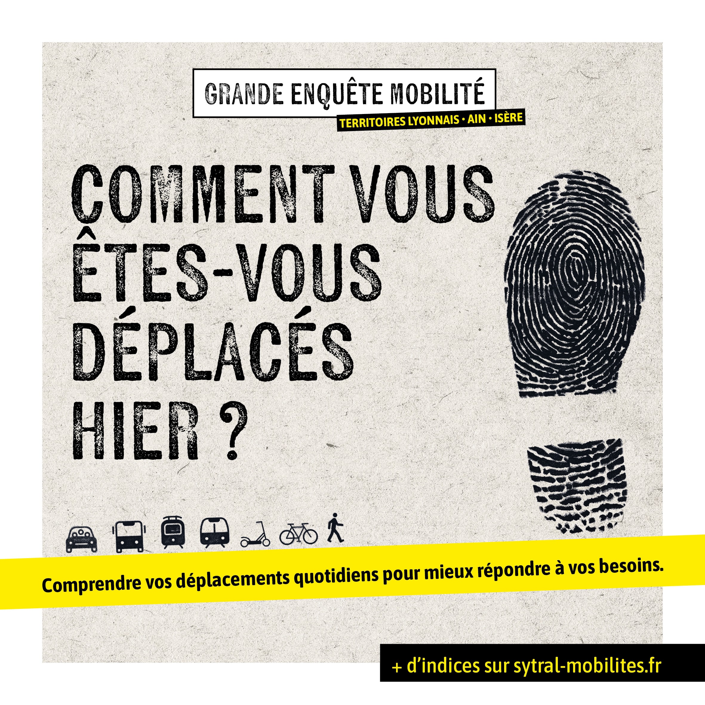 Grande enquête mobilité
